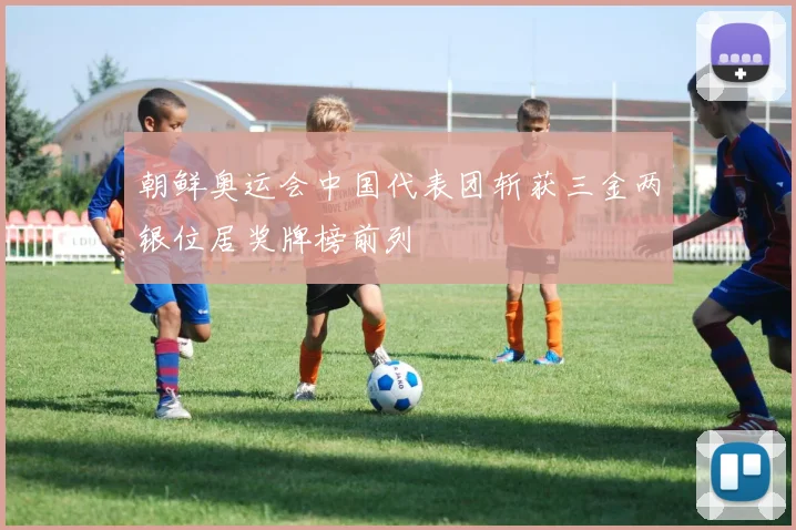 朝鲜奥运会中国代表团斩获三金两银位居奖牌榜前列