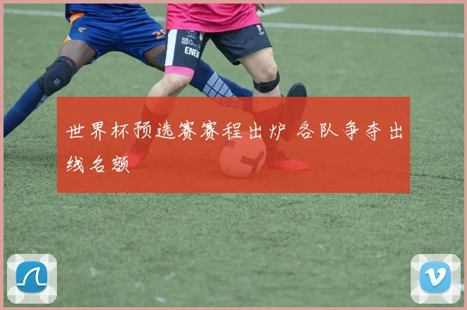 世界杯预选赛赛程出炉 各队争夺出线名额